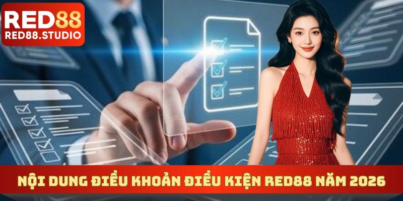 Cập nhật điều khoản điều kiện RED88 mới nhất 2026
