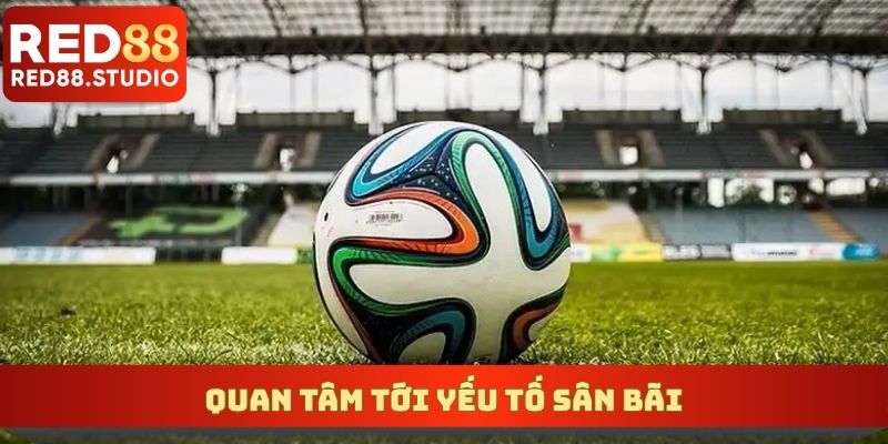 Quan tâm tới yếu tố sân bãi